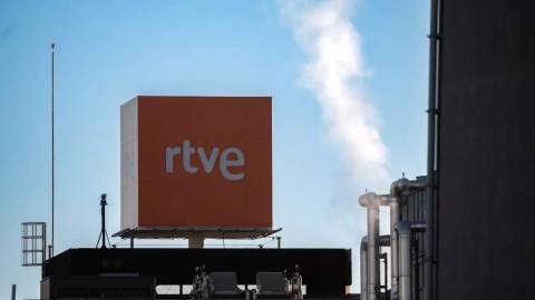Las instalaciones de RTVE tras un incendio en las instalaciones de RTVE, en Torrespaña, a 14 de diciembre de 2023, en Madrid.