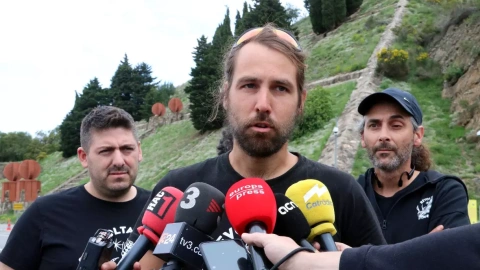 15/06/2024 - Els pagesos en la presentació de la mobilització transfronterera del 3 de juny.