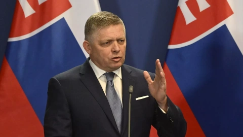 El primer ministro de Eslovaquia, Robert Fico, en una imagen de archivo.