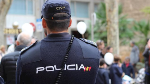Foto de archivo de un policía nacional. EUROPA PRESS