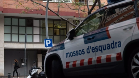 Un coche de los Mossos d'Esquadra en una foto de archivo.