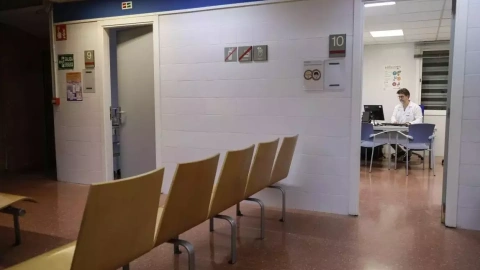 Una sala de espera de un centro de salud