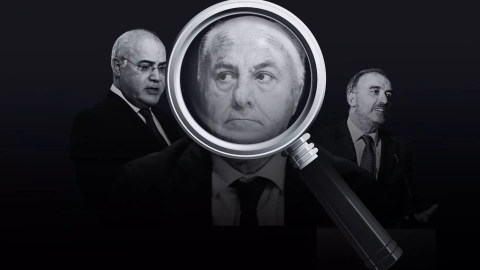 Ilustración de Pablo Llarena, Manuel García-Castellón y Manuel Marchena