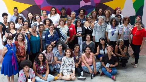 22/04/2024 Las integrantes de Proyecto Anticanon durante un encuentro de escritoras, a 1 de enero de 2024.