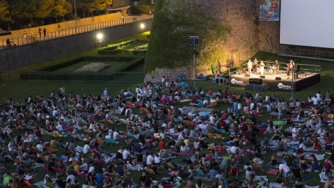 Cinema a la fresca a Montjuïc