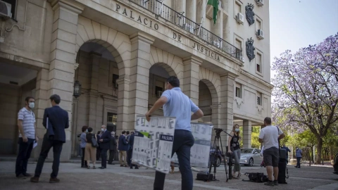 La Audiencia Provincial de Sevilla, Andalucía.