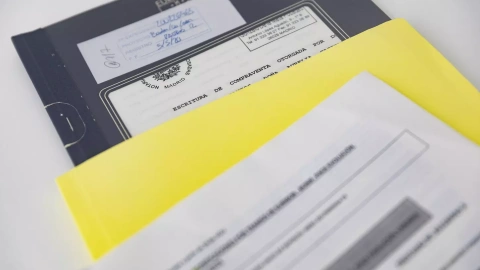 Documentación para la firma de una hipoteca. E.P./Eduardo Parra