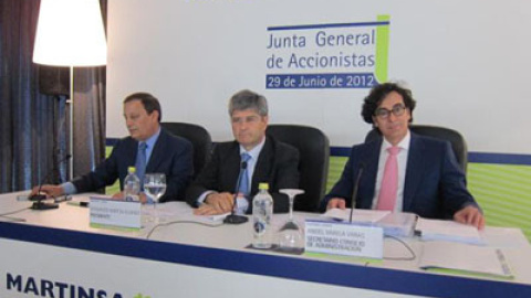 Junta General de Accionistas de Martinsa-Fadesa.