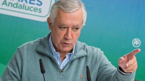 El vicesecretario de Política Autonómica y Local del PP, Javier Arenas.- EFE