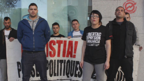 Miembros del colectivo musical La Insurgencia.