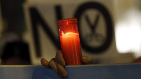 Manifestación contra la pobreza energética. EFE/Kiko Huesca