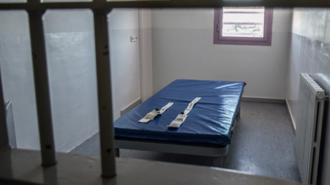 Una cel·la d'aïllament de Can Brians. MEDIA.CAT