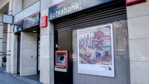 Sucursal del banco Kutxabank. E.P.