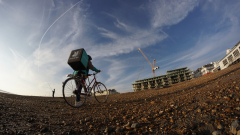 Repartidor de Deliveroo