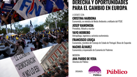 El auge de la extrema derecha y las oportunidades para el cambio se debatirá el próximo 31 de mayo a las 19:30 h en la sede de Ecoo