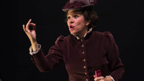 Emilia Pardo Bazán en el Teatro del Barrio