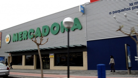 Uno de los supermercados de Mercadona en una ciudad española.- EFE