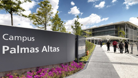 El Campus Palmas Altas, la sede corportativa de Abengoa en Sevilla. E.P.