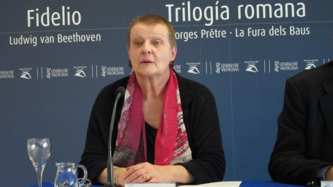 La exintendente Del Palau De Les Arts, Helga Schmidt. EUROPA PRESS