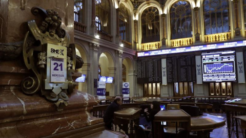 La Bolsa española, en la apertura de este miércoles. EFE
