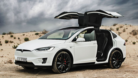 Un Tesla Model X como el que sufrió el accidente mortal el pasado 23 de marzo.