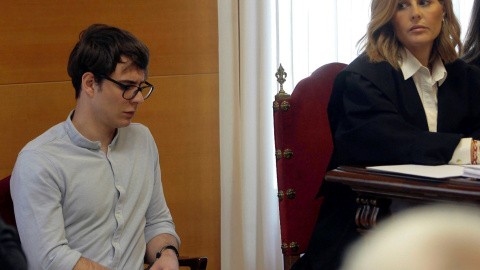 Patrick Nogueira, en la Audiencia Provincial de Guadalajara. / EFE - PEPE ZAMORA