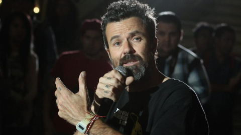 El líder de la banda española Jarabe de Palo, Pau Donés, en una imagen de archivo. EFE