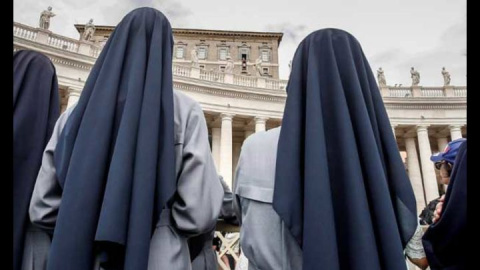Dos monjas en el Vaticano. EFE