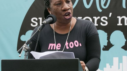 La activista Tarana Burke en una imagen de archivo. REUTERS
