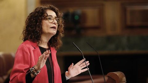 María Jesús Montero en el Congreso