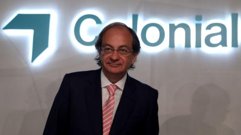 Pere Vinolas, consejero delegado de Colonial en la junta de accionistas de la compañía en Madrid el 24 de mayo de 2018. REUTERS/Sergio Perez
