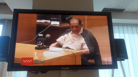 El doctor Vela, en el juicio por el caso de los bebés robados. / Europa Press