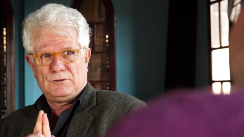 Ricard Vinyes durante un acto del Ayuntamiento de Barcelona.- AYUNTAMIENTO DE BARCELONA