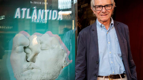 Ken Loach, en Palma de Mallorca este lunes. EFE/ Cati Cladera
