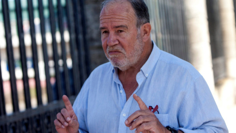 El presidente de la Fundación Francisco Franco, Juan Chicharro. EFE