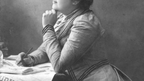 Carmen de Burgos en 1901. / CENTRO DE ESTUDIOS ANDALUCES