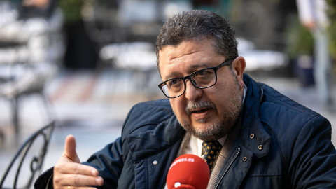 El presidente de Vox en el Parlamento Andaluz, Francisco Serrano. / Europa Press