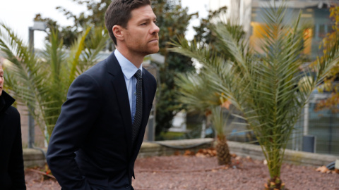 Xabi Alonso de camino a la Audiencia Provincial de Madrid / EUROPA PRESS