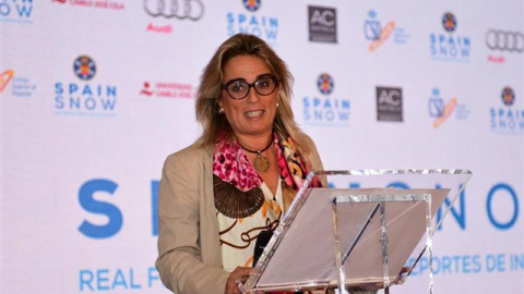 Presentacion Deportes Invierno , Concha Canoyra - EUROPA PRESS - Archivo