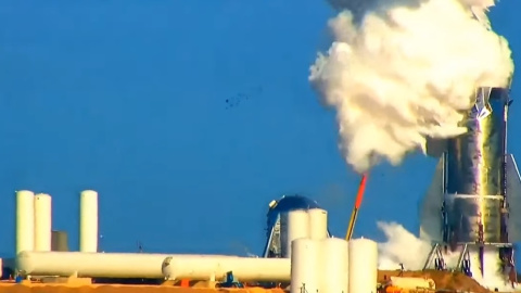 Explota el prototipo de nave interplanetaria de Space X