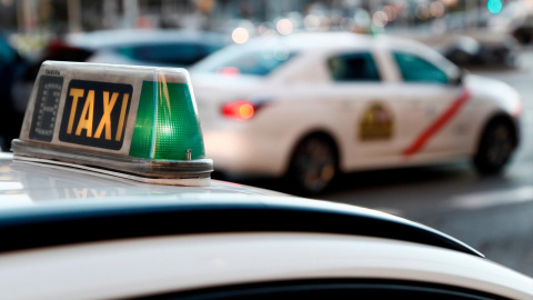 15/03/2019 - Detalle de un taxi. EFE/Archivo