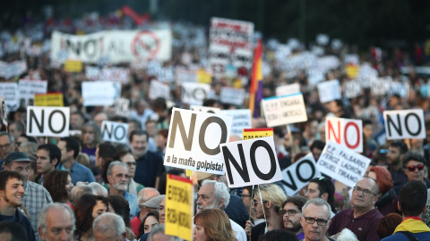 Foto de la manifestación ‘Rodea el Congreso’ de 2012. Foto de la manifestación ‘Rodea el Congreso’ de 2012.