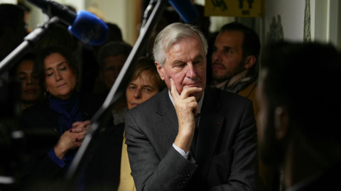 El primer ministro francés, Michel Barnier, en una foto de archivo. El primer ministro francés, Michel Barnier, en una foto de archivo.