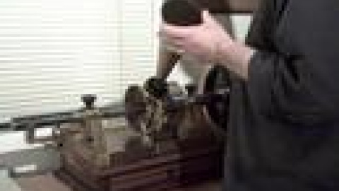 Edison tinfoil phonograph demonstration