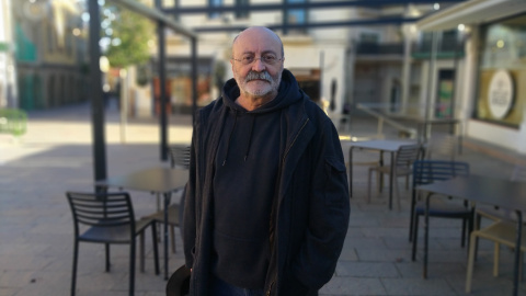 28/11/2024 - El periodista Xavier Giró en una plaça de Sant Cugat del Vallès. 28/11/2024 - El periodista Xavier Giró en una plaça de Sant Cugat del Vallès.