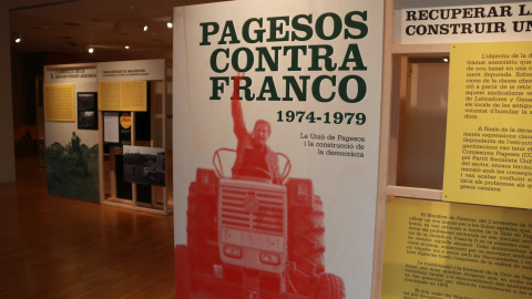 La mostra 'Pagesos contra Franco. 1974-1979' es podrà visitar fins el 25 de febrer de 2025 al Museu Terra de l'Espluga de Francolí La mostra 'Pagesos contra Franco. 1974-1979' es podrà visitar fins el 25 de febrer de 2025 al Museu Terra de l'Espluga de Francolí