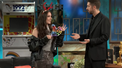 Inés Hernand y David Broncano en 'La Revuelta' | Youtube Inés Hernand y David Broncano en 'La Revuelta' | Youtube