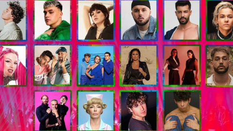 Imagen destacada (2) Participantes del Benidorm Fest 2024. Foto: RTVE.