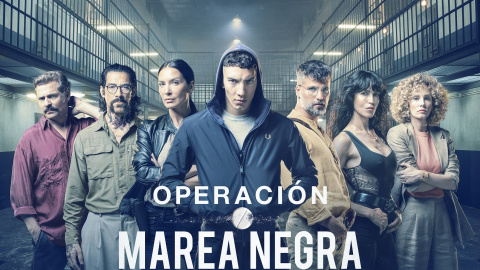Cartel promocional de la segunda temporada de 'operación Marea negra' Cartel promocional de la segunda temporada de 'operación Marea negra'