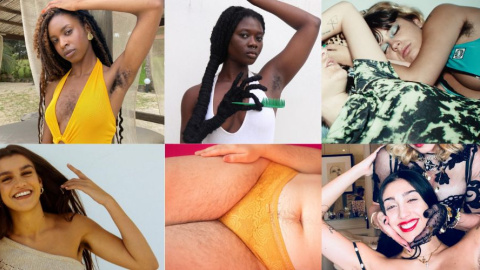 Imagen destacada (2) Cada vez más mujeres se muestran públicamente sin depilar / Imágenes de Instagram.